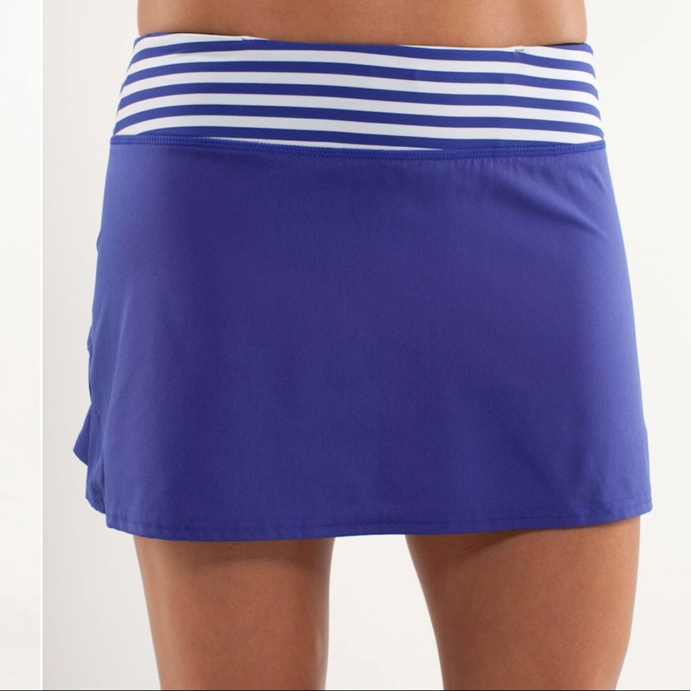 Lululemon Pace Setter Skirt pigment blue 4